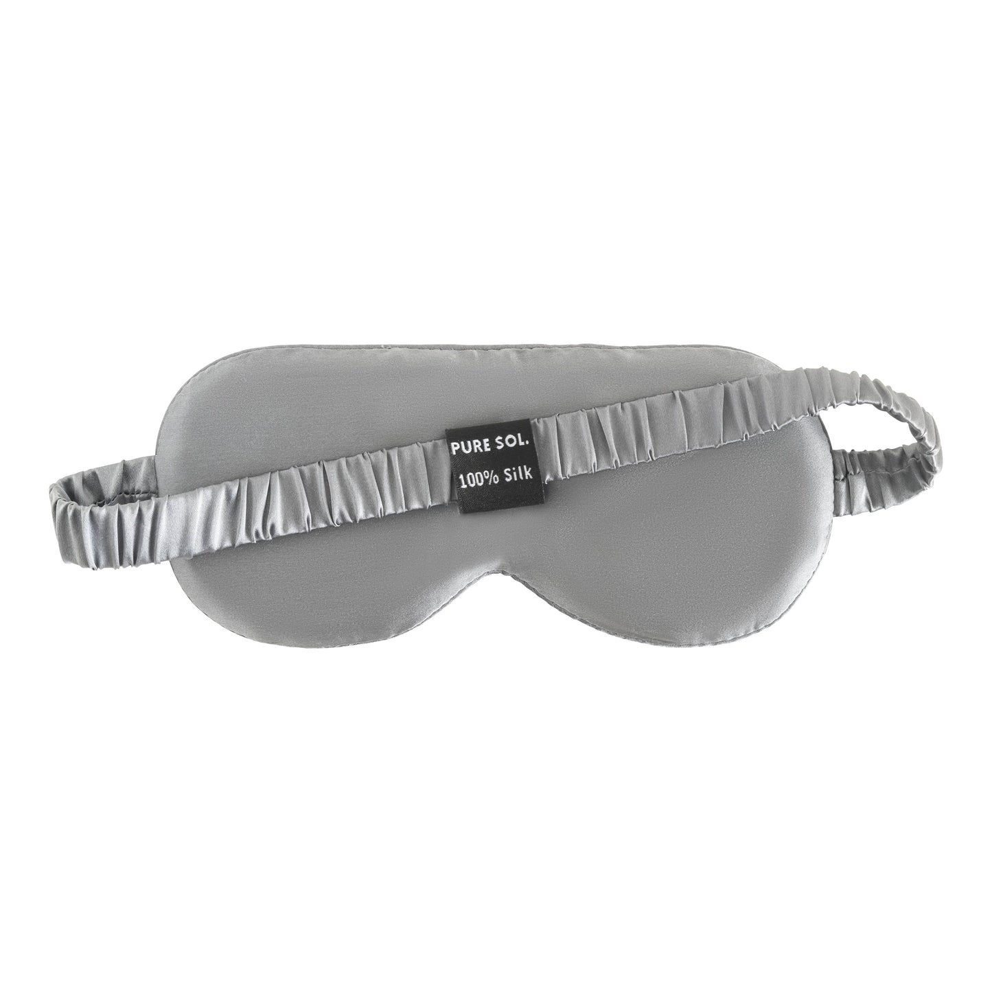 PURE SOL. Beauty Silk Sleep Eye Mask- Black Onyx